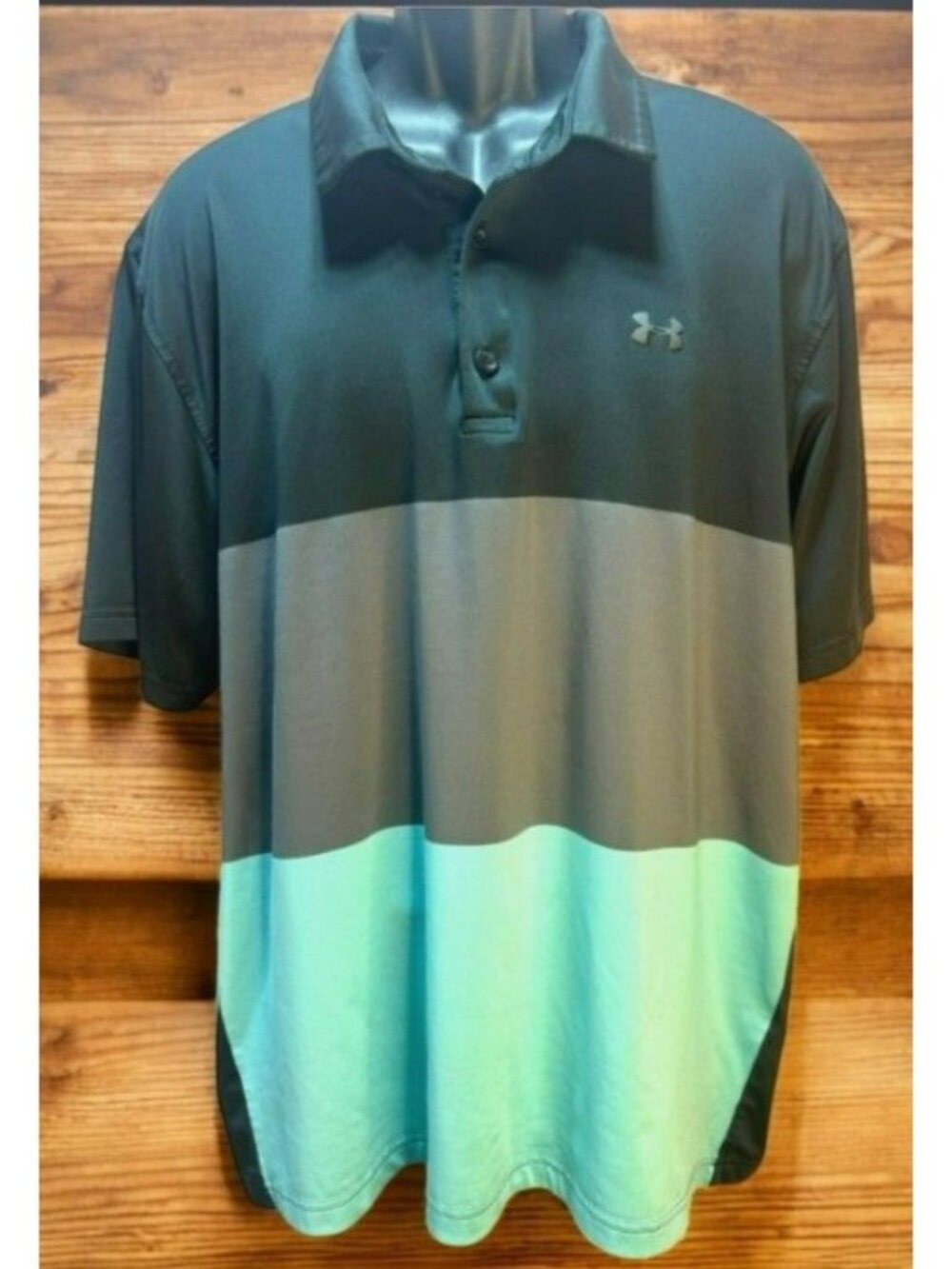 Under Armour Mens Heatgear The Playoff Colorblock Polo XXL